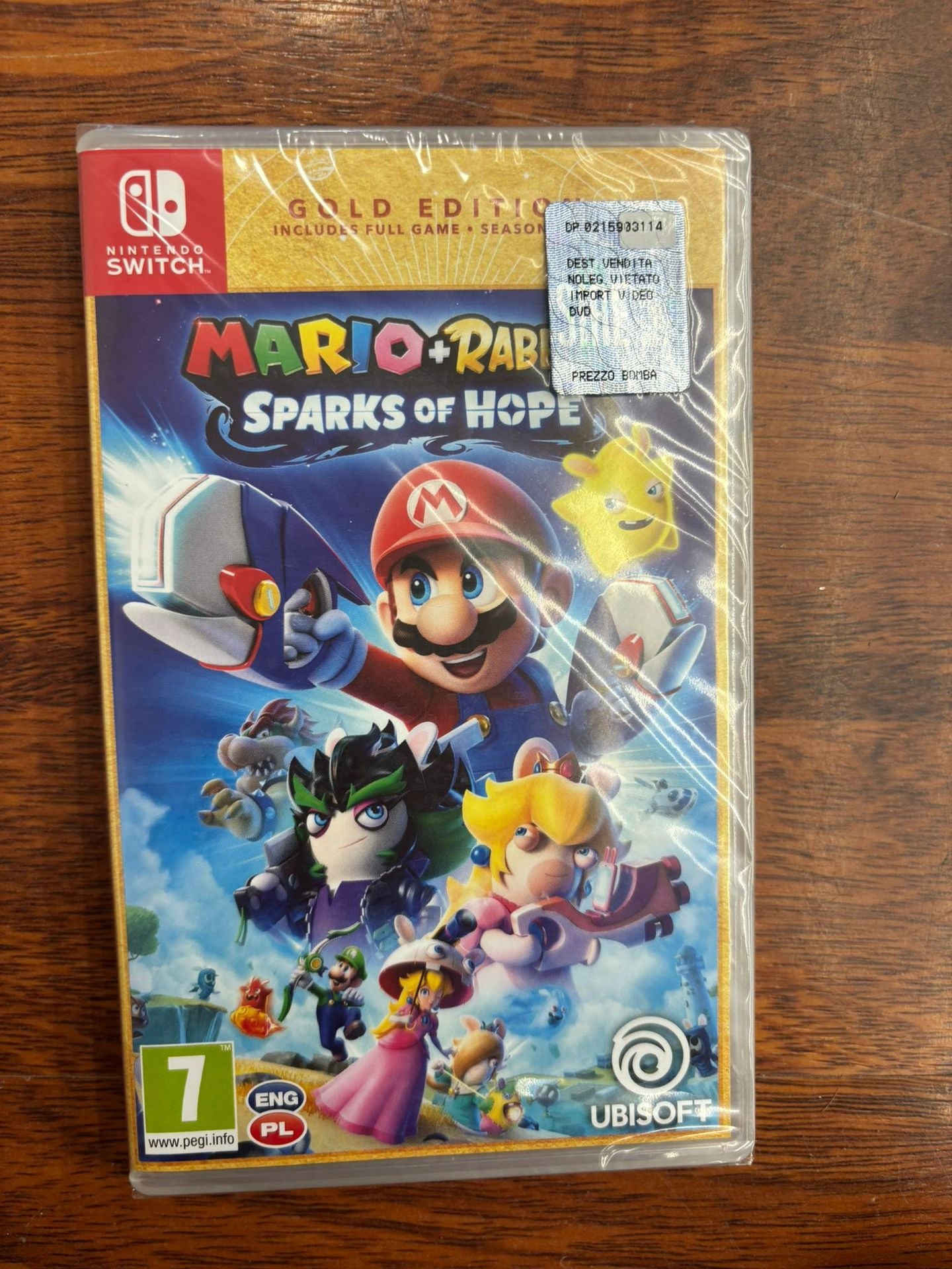 Mario + Rabbids Sparks Of Hope Gold Edition Switch PL/CZ/SL/HU Mario + Rabbids Sparks Of Hope Gold Edition Switch PL/CZ/SL/HU